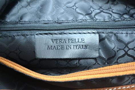 vera pelle bags fake|vera pelle leather bags.